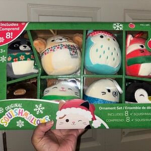 Squishmallows Holiday Ornament Collection